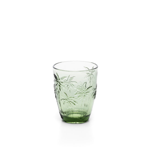 Het Palm Breeze waterglas - groen