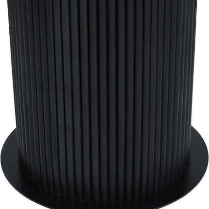 Eetkamertafel Ø120, Acacia zwart