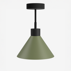 Long / Olive Green
