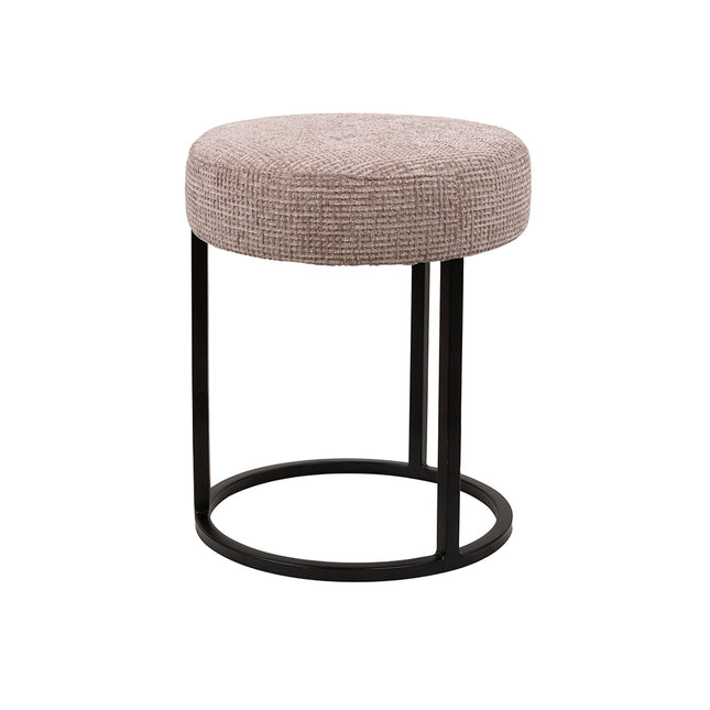 Voetenkruk poef - Ø40 - Coco - Pale 200