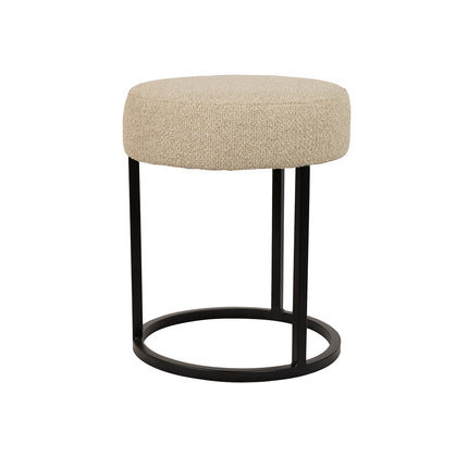 Kruk/poef - Ø40 cm - Rhythm - Beige 05