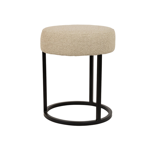 Kruk/poef - Ø40 cm - Rhythm - Beige 05