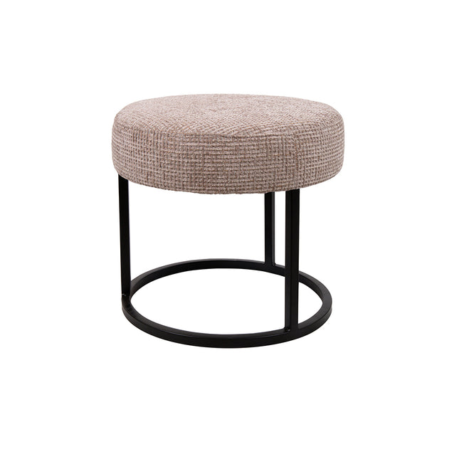 Voetenkruk poef - Ø45 - Coco - Pale 200