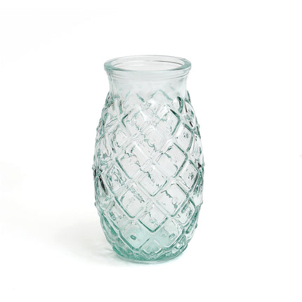 Het ananasglas - blauw - L