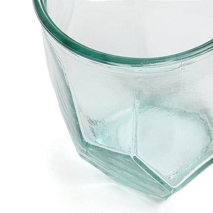 Het Origami-glas - blauw