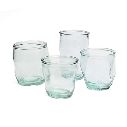 Het Tching-glas - Blauw