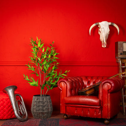 Eucalyptus kunstplant Deluxe 140 cm