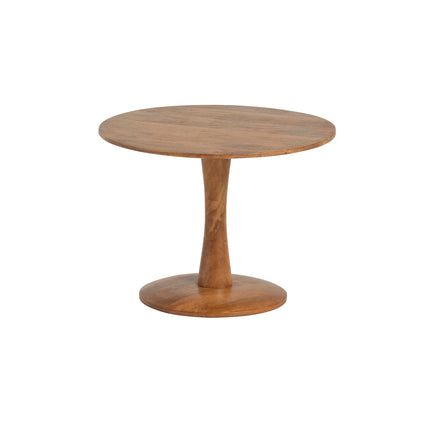 Bijzettafel Ø60, laag, gember