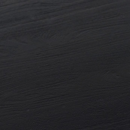 Bijzettafel Ø60, laag, zwart