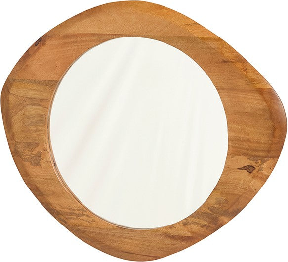 Spiegel 70, geometrisch, gemberkleurig