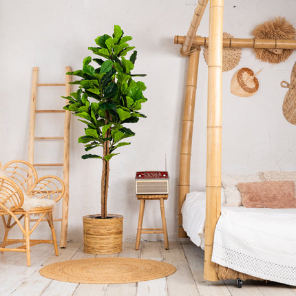 Fiddle Leaf Fig kunstplant 185 cm - Stijlvolle vioolbladplant