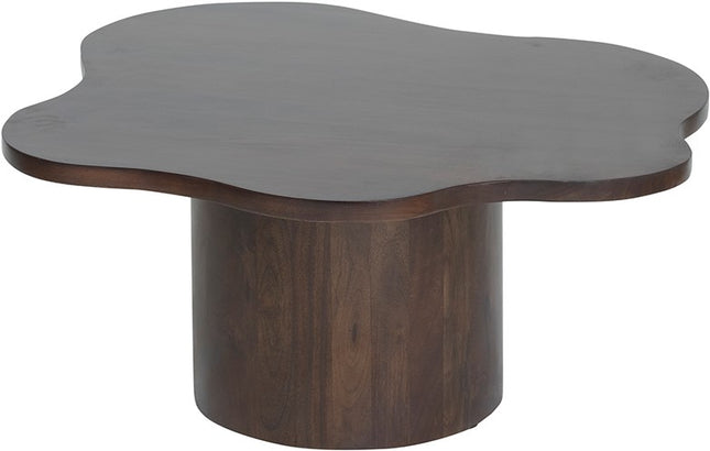 Fiore salontafel 98, Mango bruin walnoot