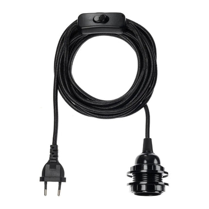 Lampen met fitting - zwart