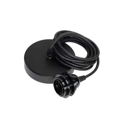 Plafondlampfitting - Zwart - 1 fitting
