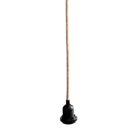 Plafondfittingen - naturel zwart - 1 fitting