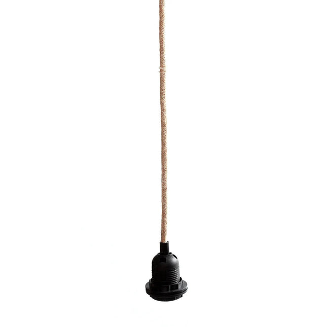 Plafondfittingen - naturel zwart - 1 fitting