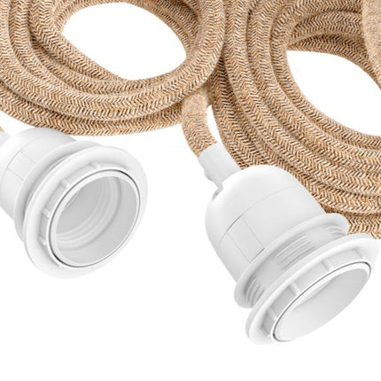 Plafondlampen met fitting - natuurlijk wit - 3 fittingen