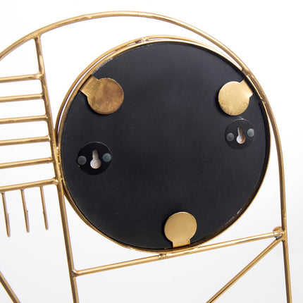 Wandhanger "Zie ik er mooi uit" - messing