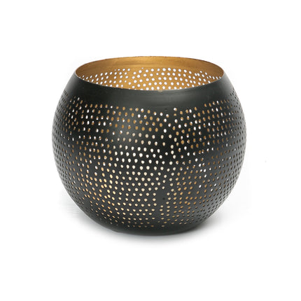 De doorboorde bal - Zwart goud - M