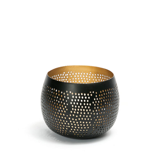 De Doorboorde Bal - Zwart Goud - S