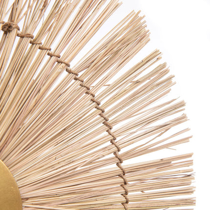 De Beausoleil wandlamp - natuurlijk goud - M