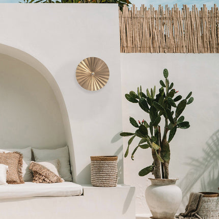 De Tsijn Tsjin Wandlamp - Messing - M