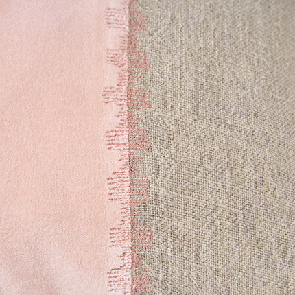 The Velvet Divorce kussenhoes - natuurlijk roze - 30x50