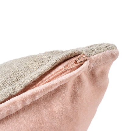 The Velvet Divorce kussenhoes - natuurlijk roze - 30x50