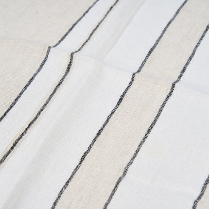 Het Provence-servet - Naturel zwart-wit - 45x45
