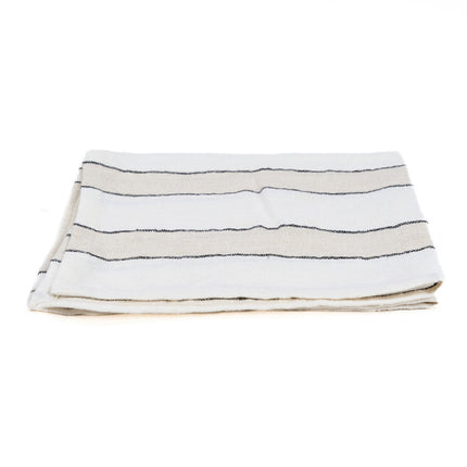 Het Provence-servet - Naturel zwart-wit - 45x45