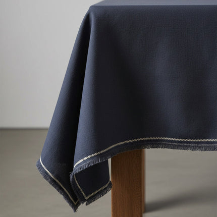 Het Toscaanse tafellaken - Zwart/Naturel - 150x250