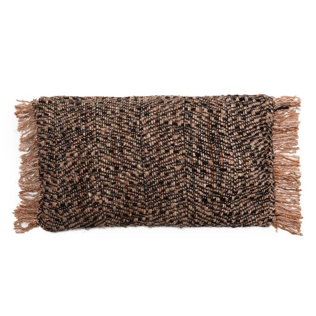 The Oh My Gee kussenhoes - zwart koper - 30x50 cm