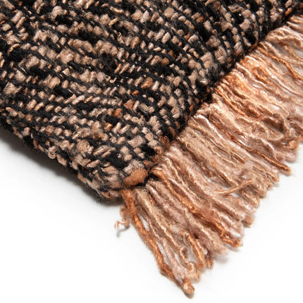 The Oh My Gee kussenhoes - zwart koper - 30x50 cm