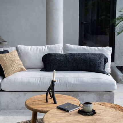 The Oh My Gee kussenhoes - zwart-navy - 35x100