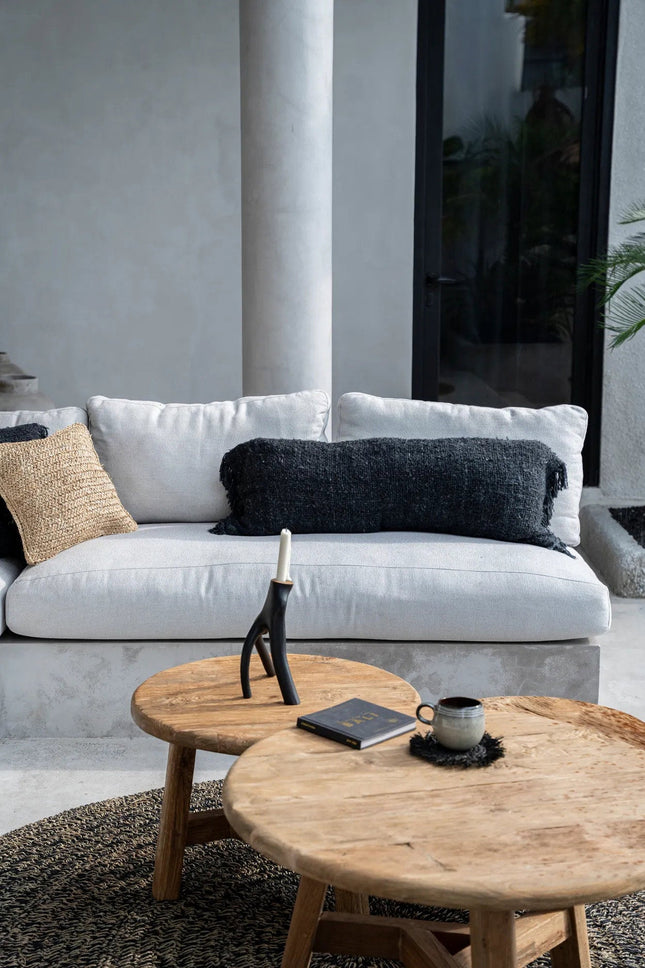 The Oh My Gee kussenhoes - zwart-navy - 35x100