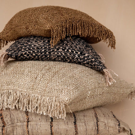 De Oh My Gee kussenhoes - bruin - 40x40