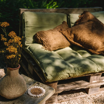 De Oh My Gee Kussenhoes - Bruin - 60x60