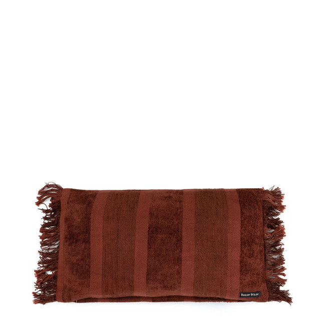 De Oh My Gee kussenhoes - bordeaux fluweel - 30x50
