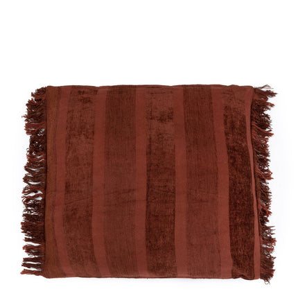 The Oh My Gee kussenhoes - bordeaux fluweel - 60x60 cm