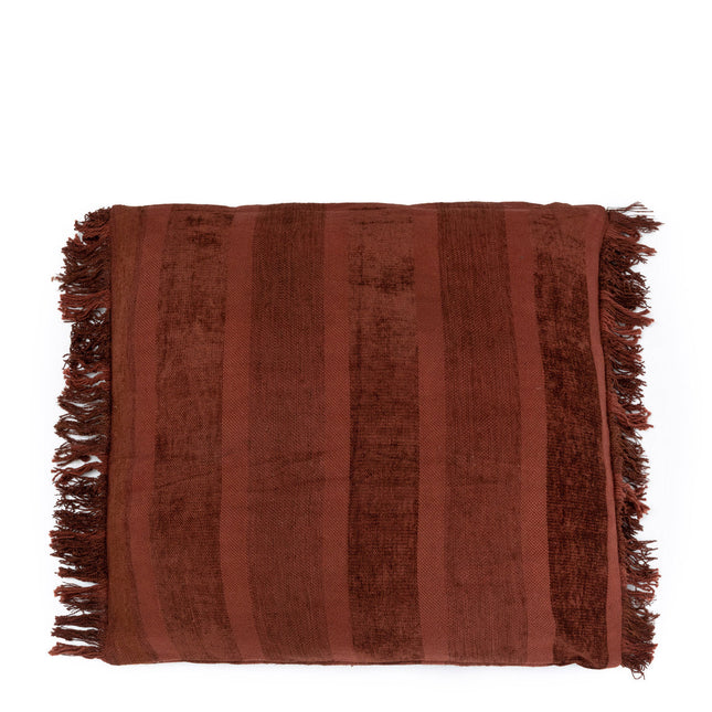 The Oh My Gee kussenhoes - bordeaux fluweel - 60x60 cm