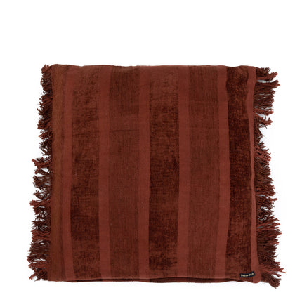 The Oh My Gee kussenhoes - bordeaux fluweel - 60x60 cm
