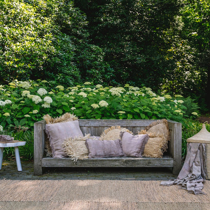 Oh My Gee kussenhoes - betonkleurig fluweel - 30x50