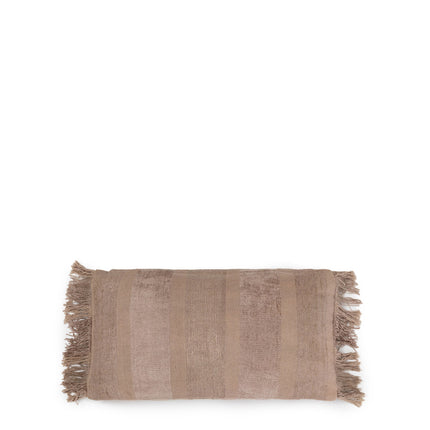 Oh My Gee kussenhoes - betonkleurig fluweel - 30x50