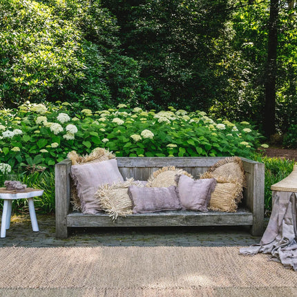 De Oh My Gee kussenhoes - betonfluweel - 40x40