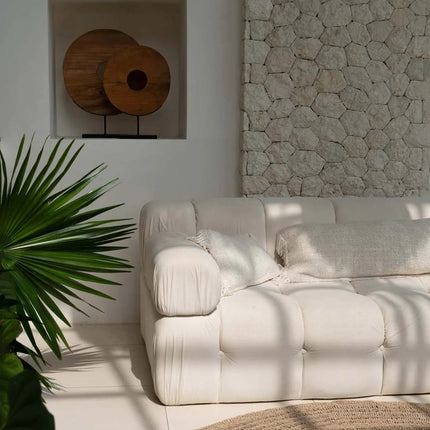 The Oh My Gee kussenhoes - crème - 35x100