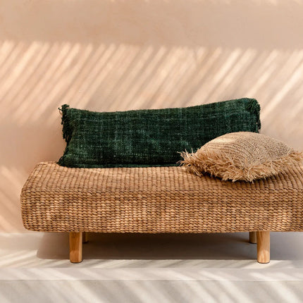 The Oh My Gee kussenhoes - bosgroen - 35x100