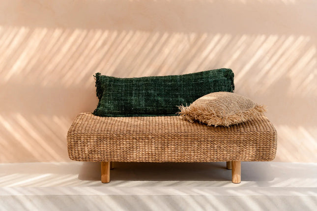 The Oh My Gee kussenhoes - bosgroen - 35x100