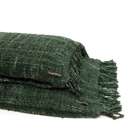 The Oh My Gee kussenhoes - bosgroen - 35x100