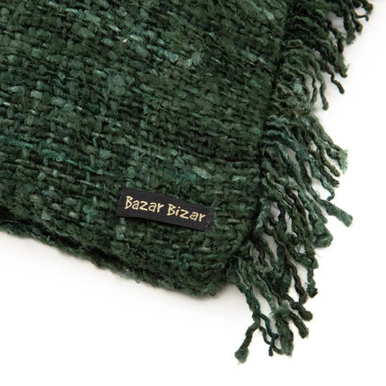 De Oh My Gee kussenhoes - bosgroen - 60 x 60 cm