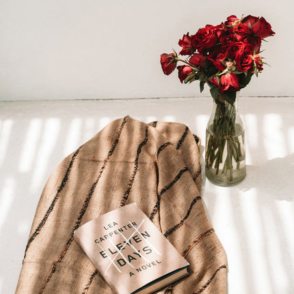 De s'il vous Plaid - beige zwart